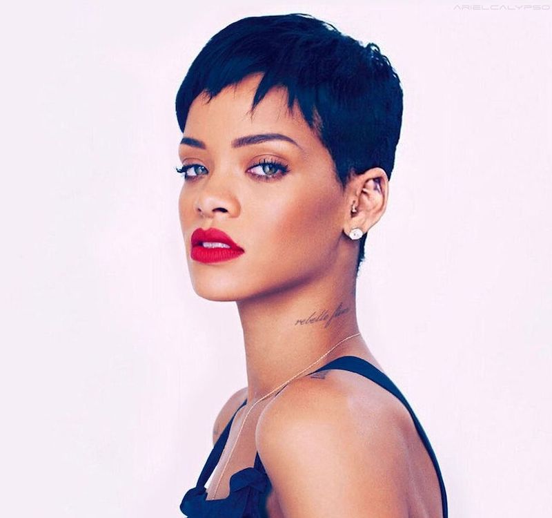 13 of Rihanna's Trendiest Short Hairstyles - 2019
