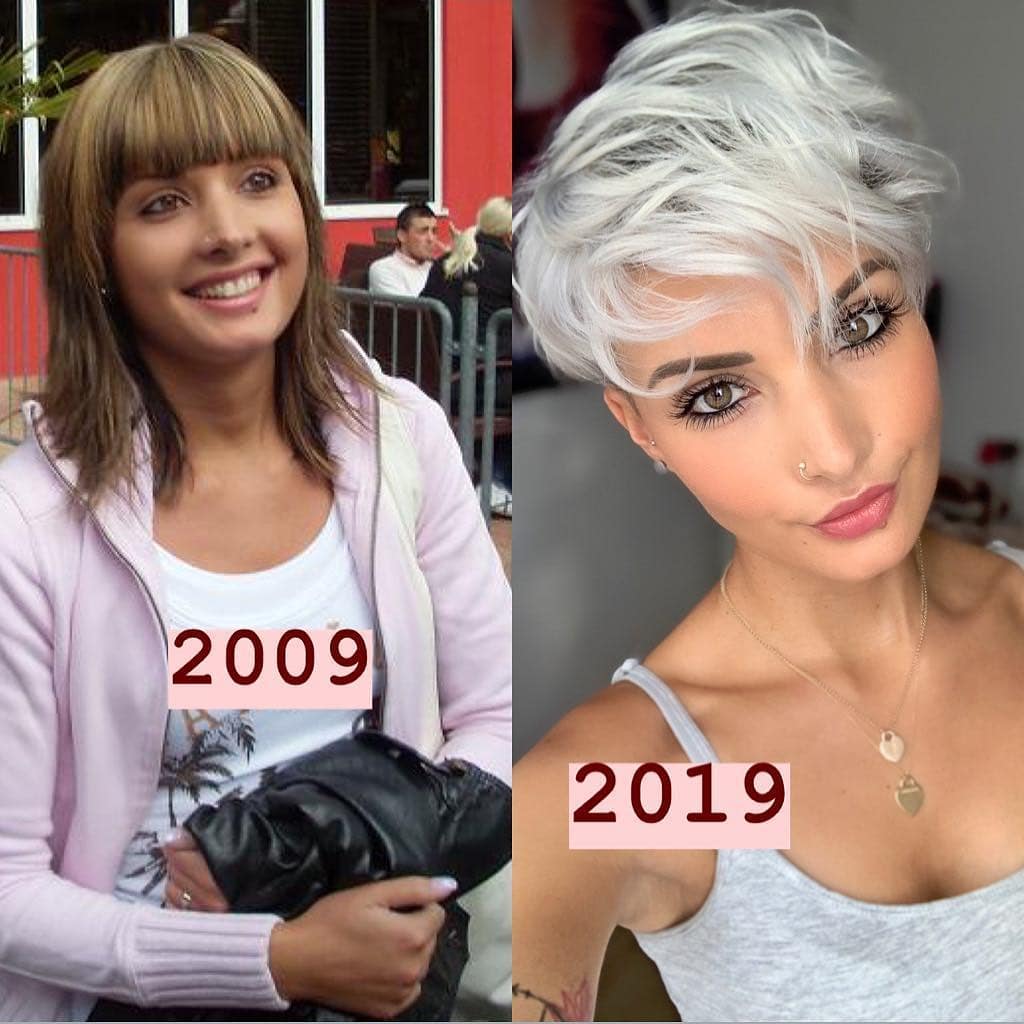 110 Before After Short Hair Photos Long To Short Hair Transformations 