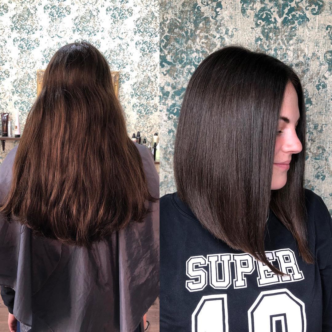 110 Before / After Short Hair Photos - Long to Short Hair Transformations