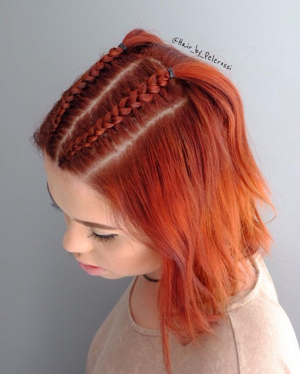 Stunning Braided Short Hairstyles