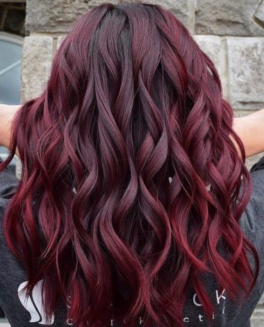 25 Beautiful Burgundy Hair Color and Hairstyles Perfect for a Change