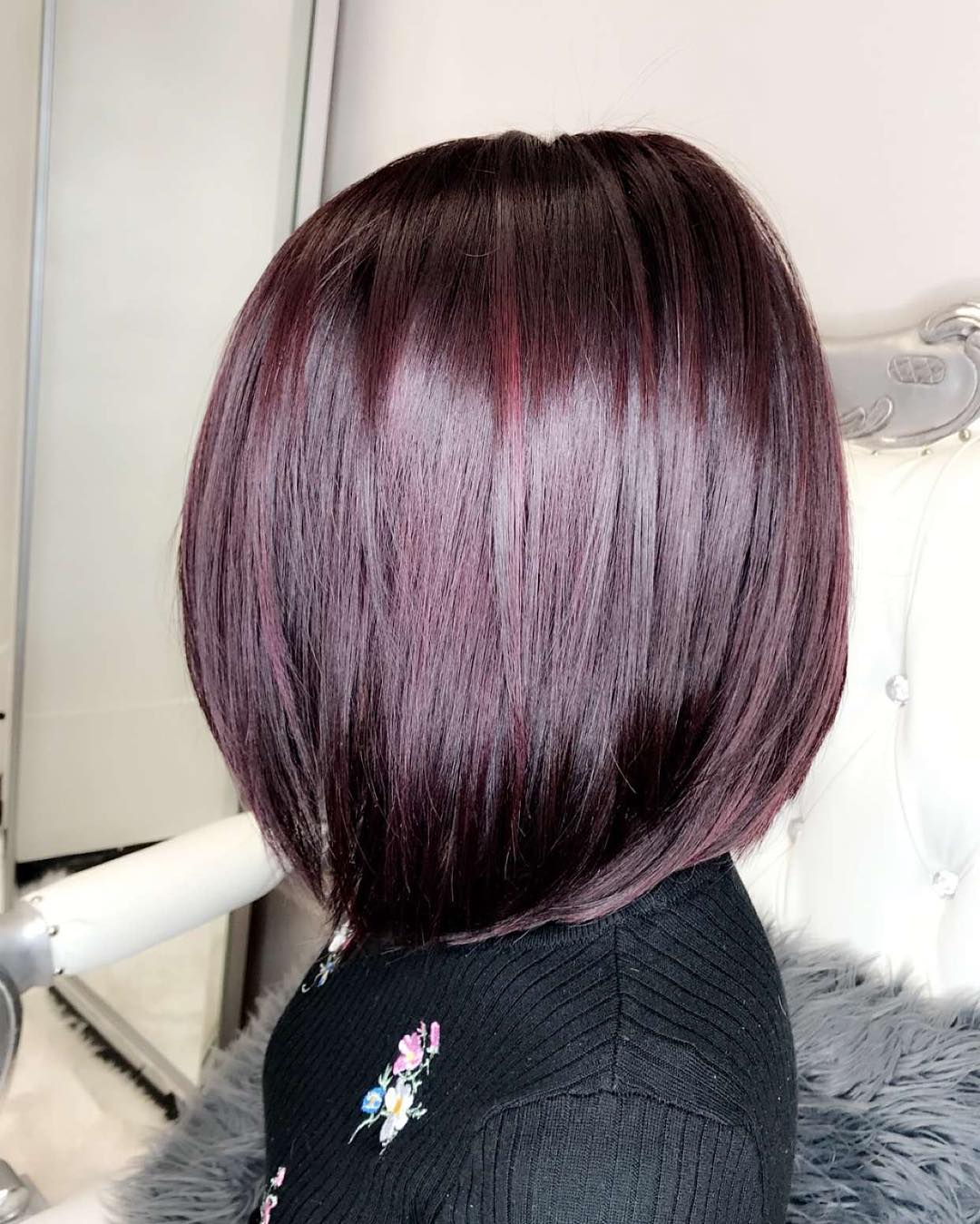 25+ Stunning Mahogany Hair Color - Highlights, Styles and Trends
