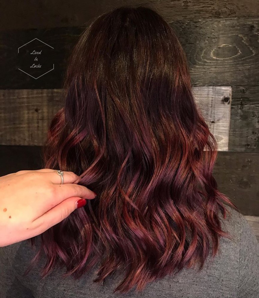 25+ Stunning Mahogany Hair Color - Highlights, Styles and Trends