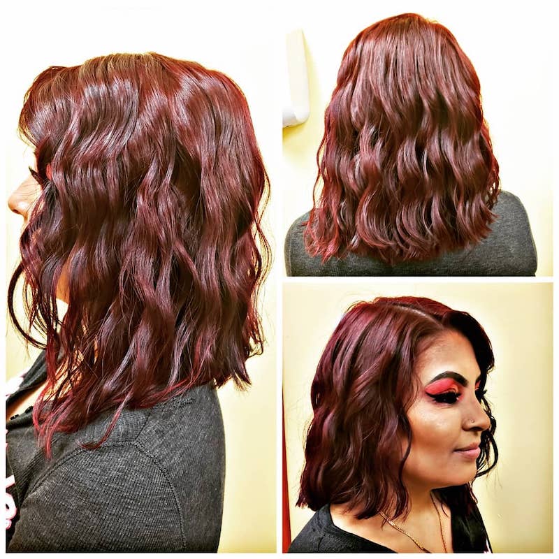 red hairstyles