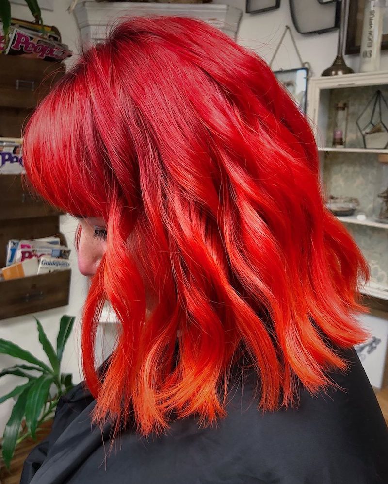 35 Stunning Bright Red Hair Colors to Get You Inspired