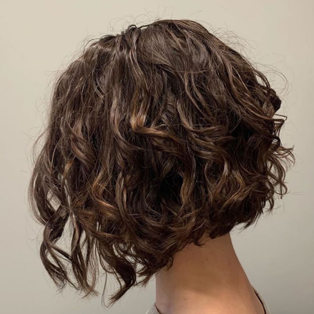 Short Curly Hairstyles - Winter Haircuts Best Styles