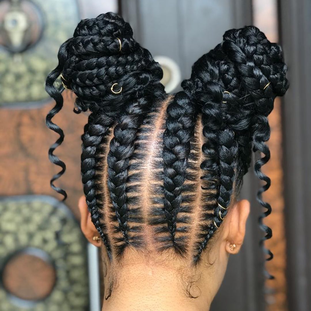 35 Gorgeous Goddess Braids To Try In 2021 8394