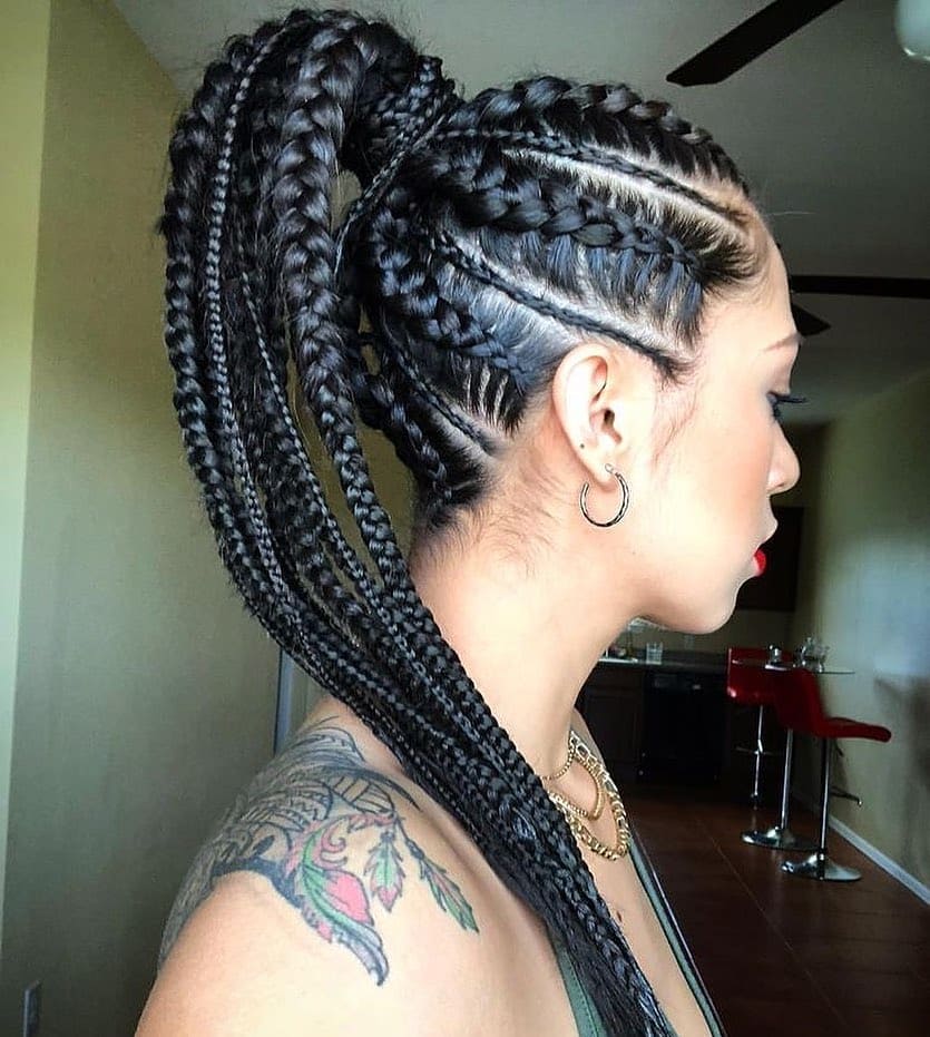 Senegalese twists are perfect to add a little bling to