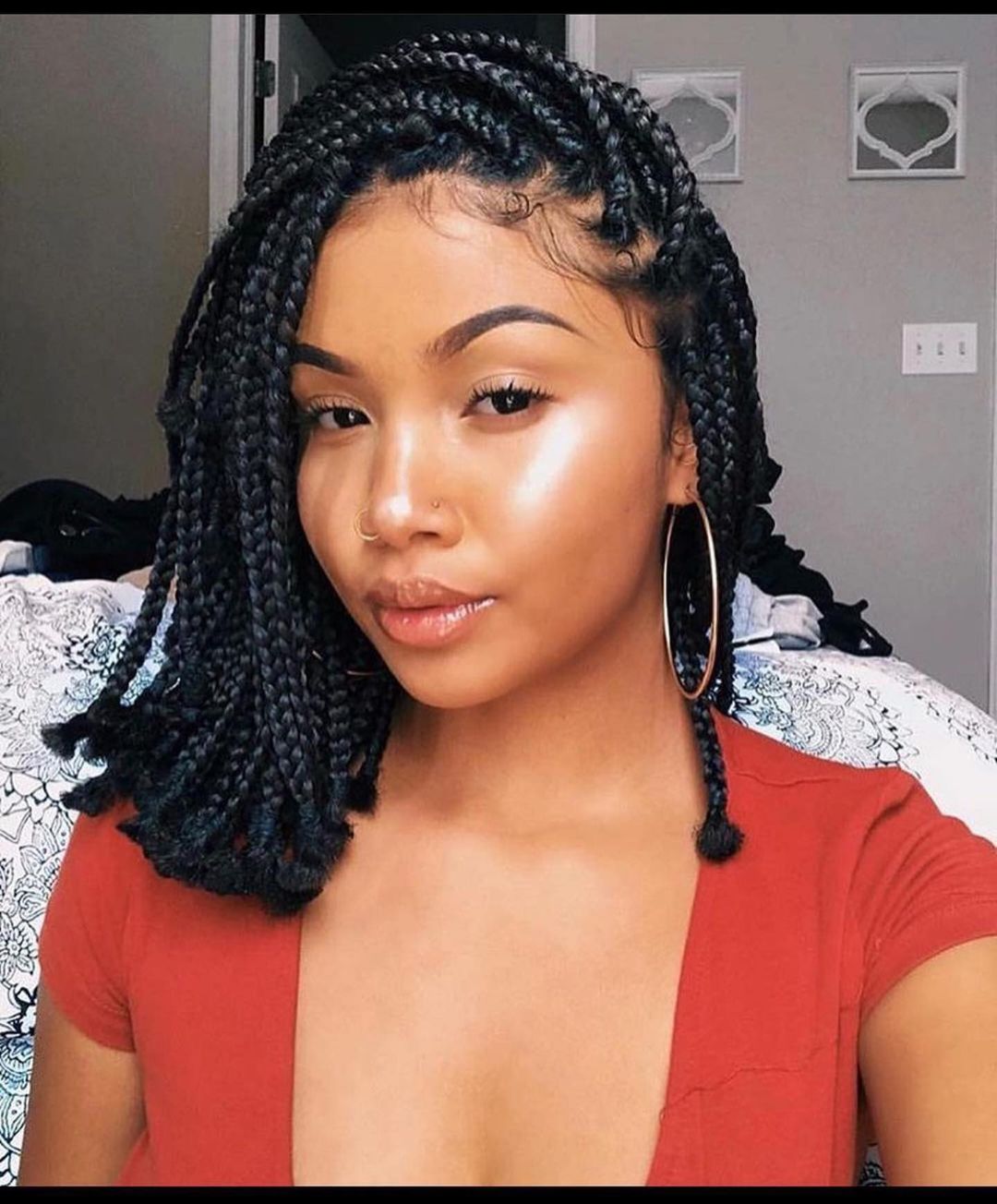 Latest Box Braid Styles 2021 Bmp Central