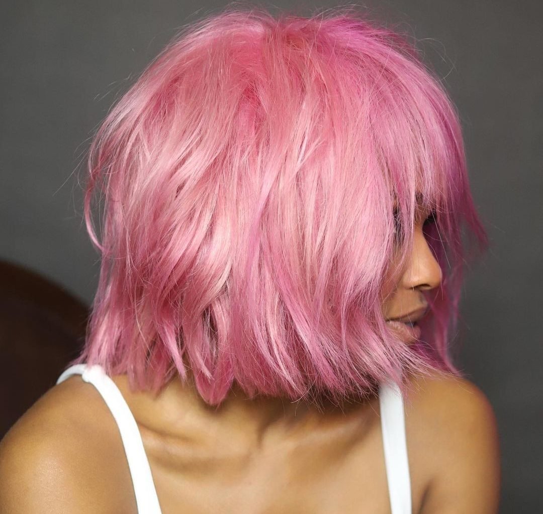 Resultat Stuepige Aubergine 40 Gorgeous Pink Hair Color Ideas to Try in 2022
