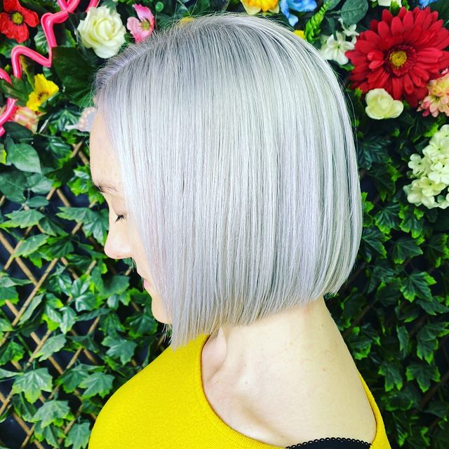 short silver hairstyles