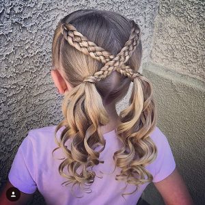 42 Fun and Easy Braided Hairstyles for Little Girls