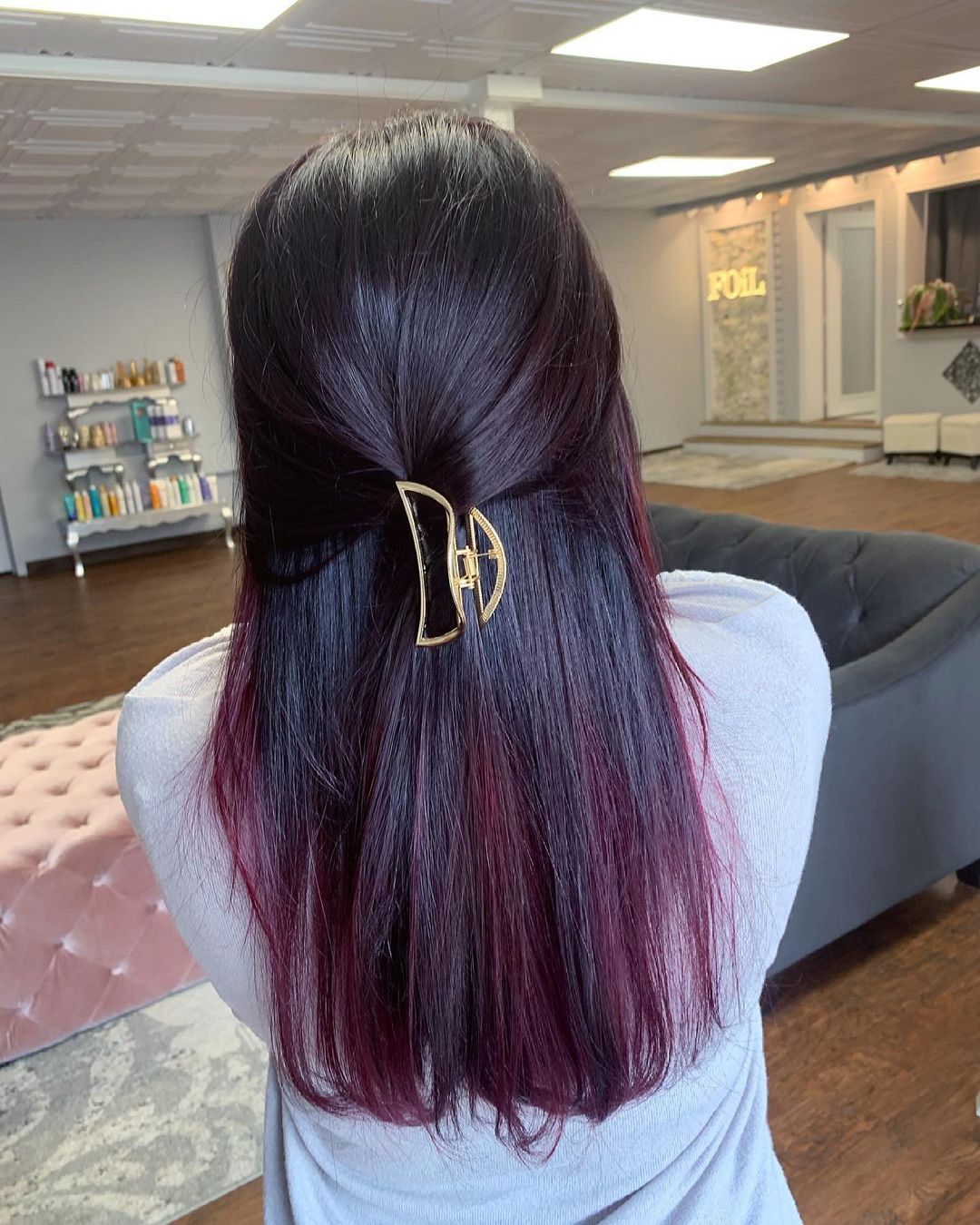 40 Plum Hair Color Designs