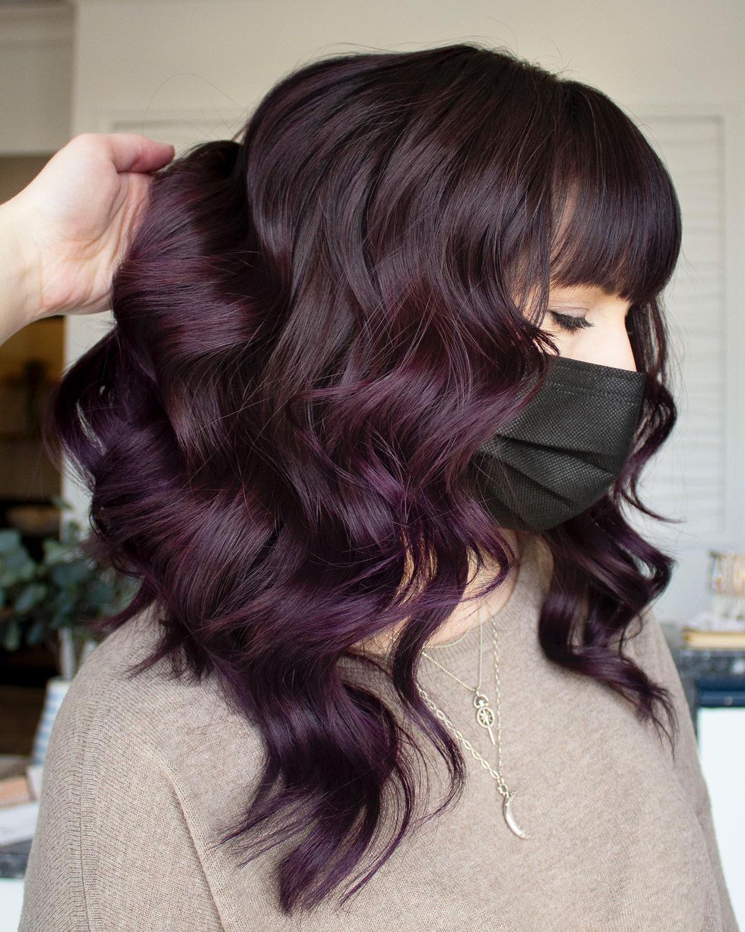 40 Plum Hair Color Designs