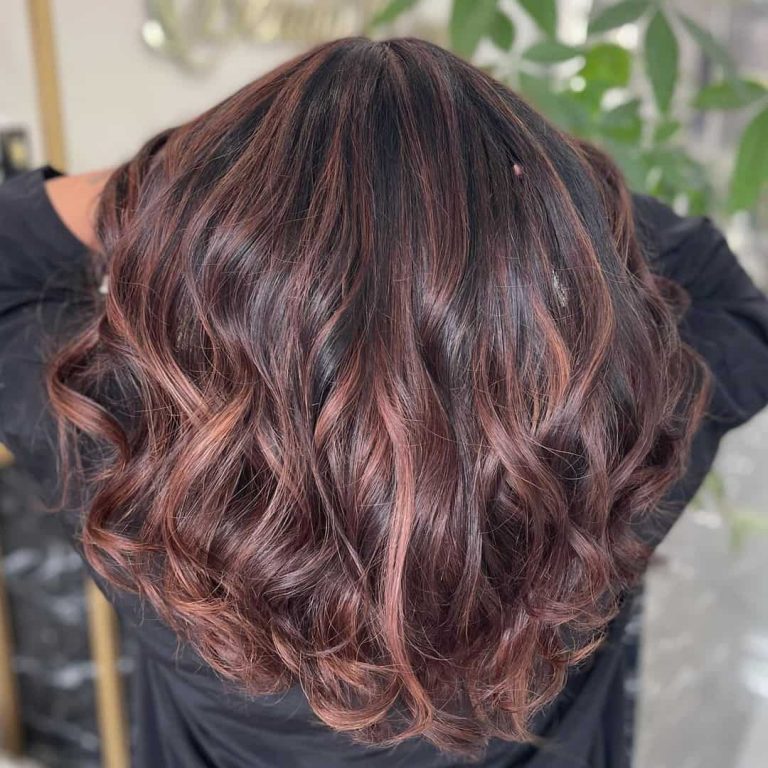 40 Dark Red Hair Color Ideas Highlights Ombre And Balayages 