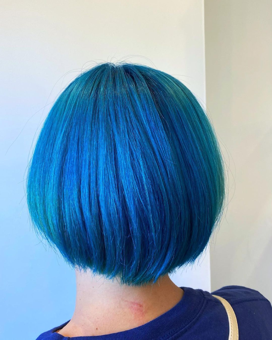 blue hair highlights for blonde hair