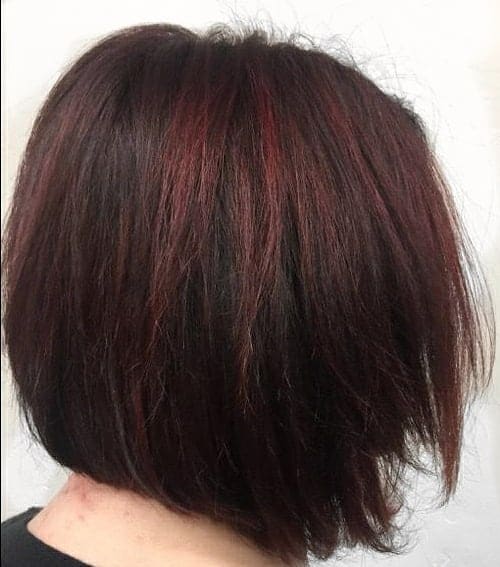 40+ Dark Red Hair Color Ideas: Highlights, Ombre & Balayages