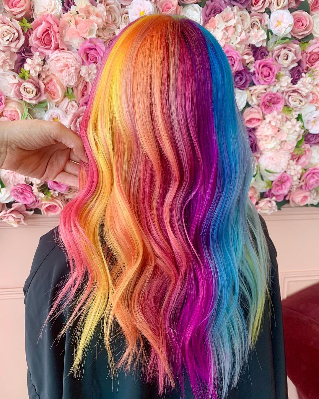 14 Rainbow Hair Color Ideas You Need To Try In 2023