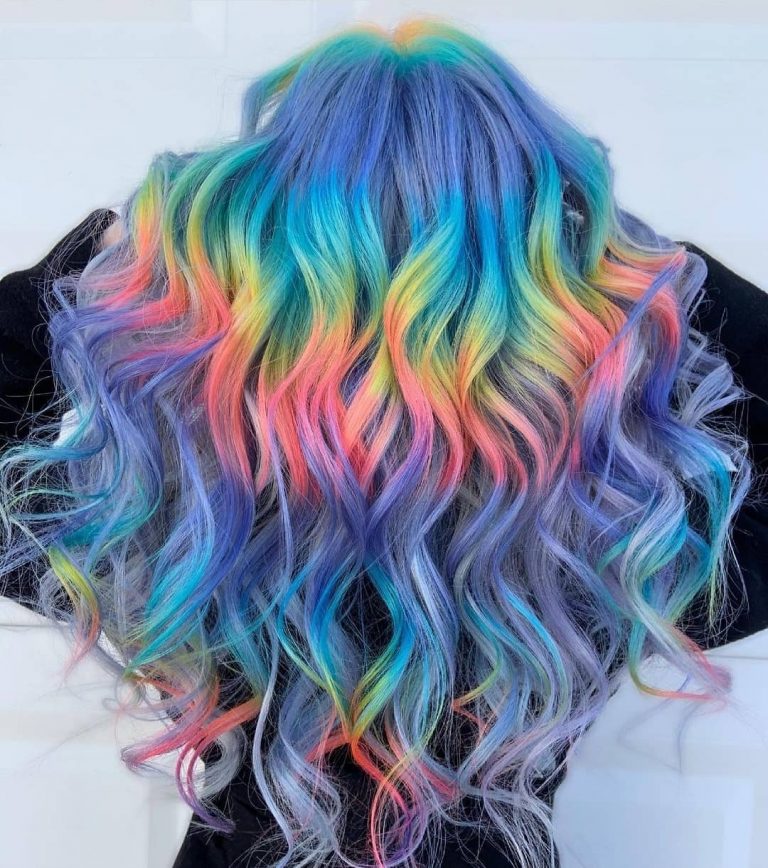 42 Prideful Rainbow Hair Colors to Try in Pride 2022