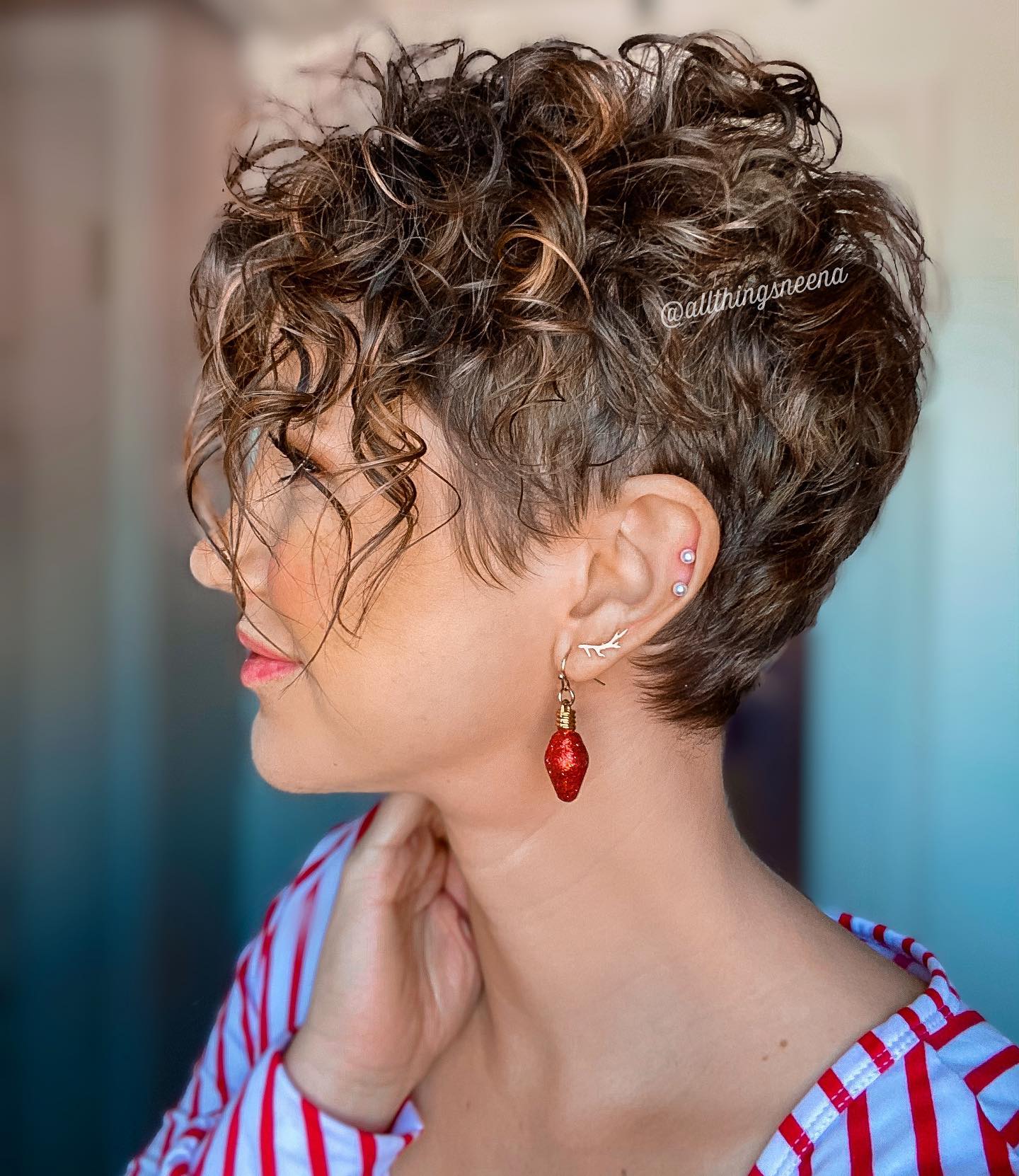 40 Gorgeous Curly Asymmetrical Pixie Hairstyle Ideas  ShortHaircutCom