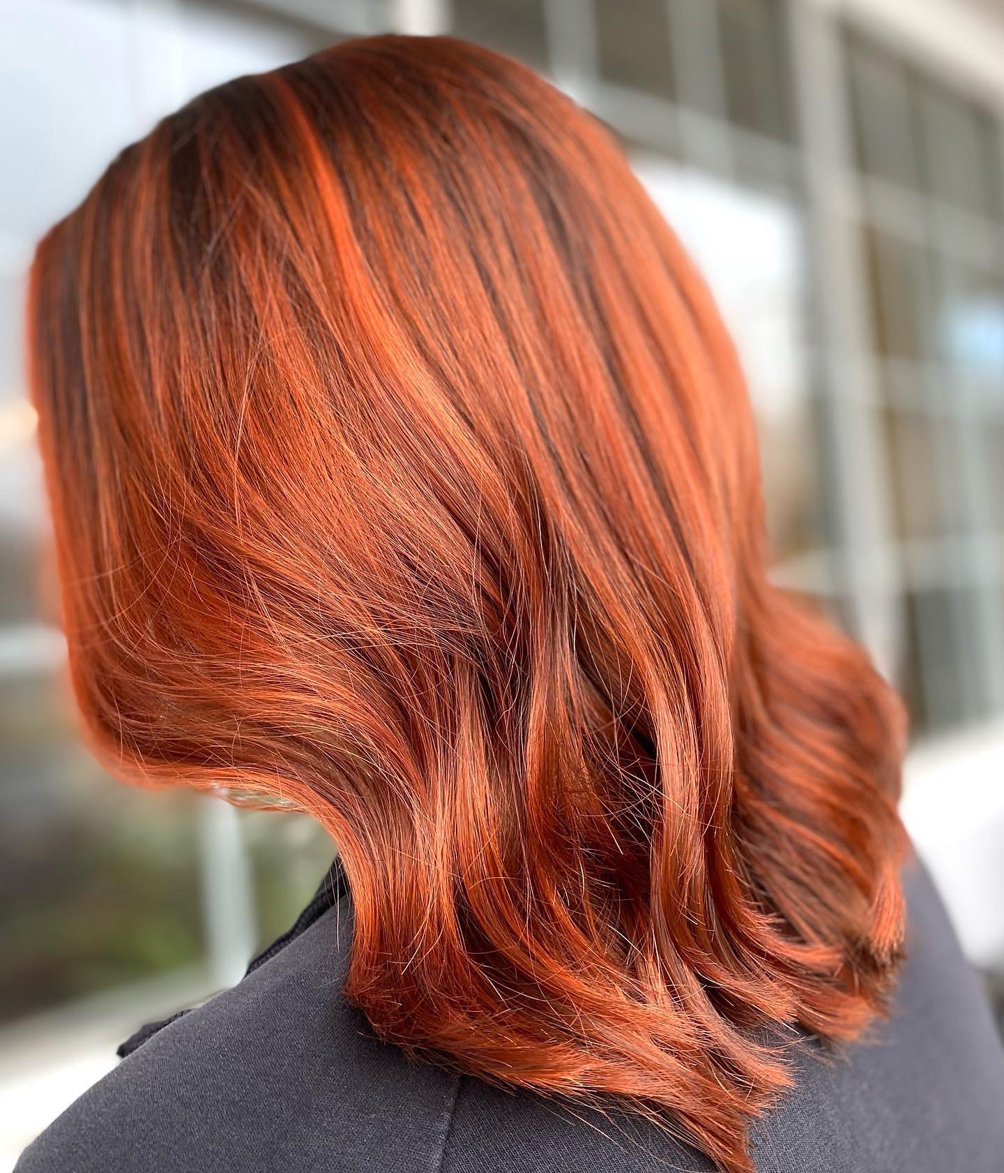 Bright Copper Hair