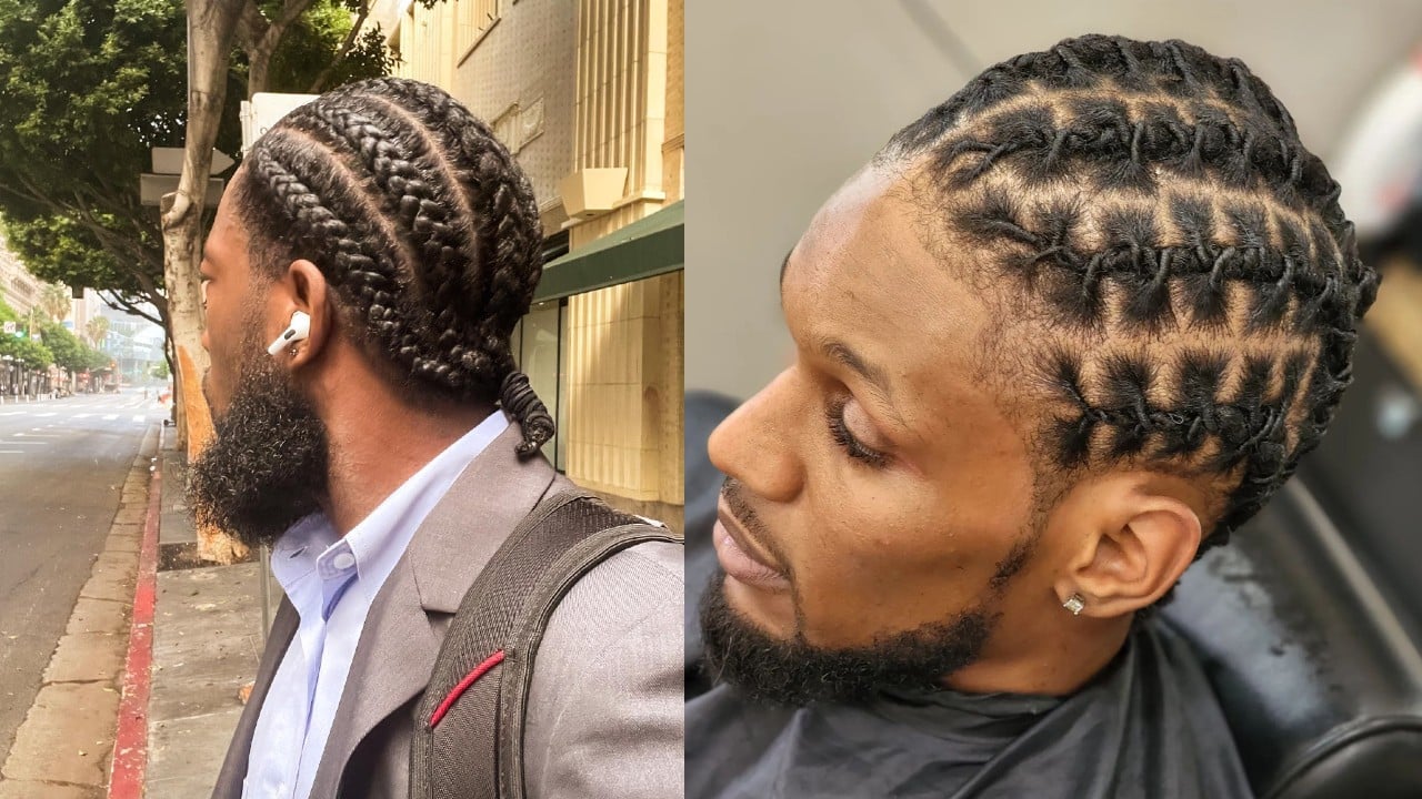 25 Cool Box Braid Hairstyles for Men  HairstyleCamp