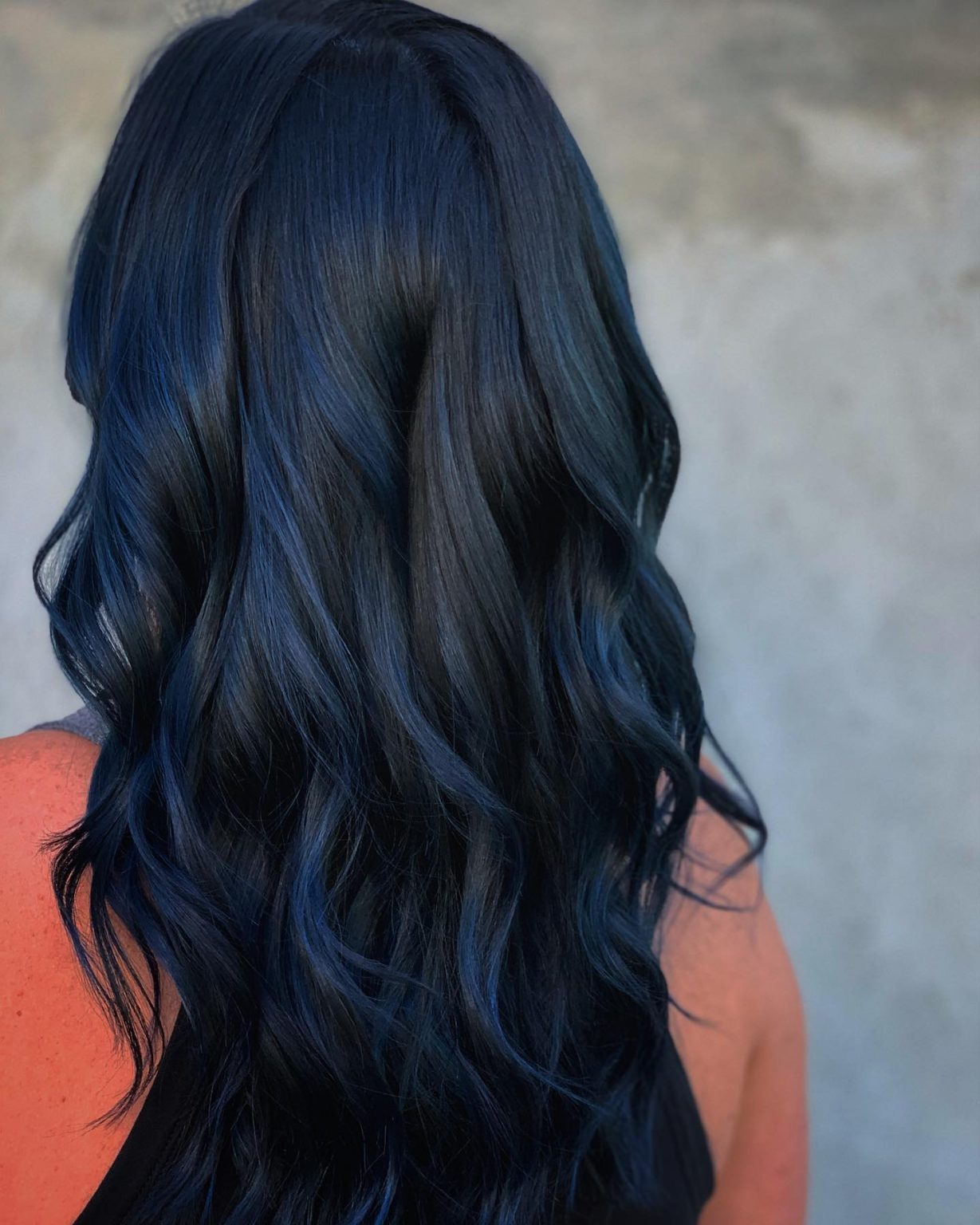 20+ Blue Black Hair Color Ideas